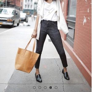 High Rise Distressed Skinny Jeans